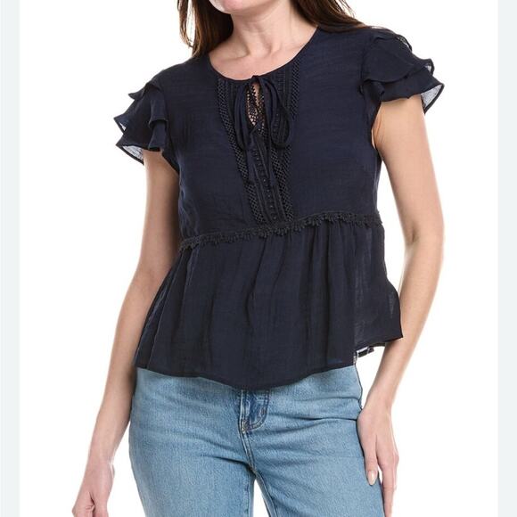 Nanette Lenore boho top blouse - Picture 1 of 3